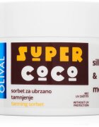 Olival SUPER Coco vlažilni sorbet za telo za pospeševanje porjavitve 100 ml