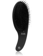 Olivia Garden Black Label CURVE Board&Nylon bristles krtača za lase s ščetinami divjega prašiča 1 kos