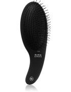 Olivia Garden Black Label CURVE Board&Nylon bristles krtača za lase za lažje razčesavanje las Black 1 kos