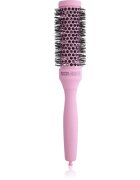 Olivia Garden Club The Glow Blowout Ceramic Round Brush Pink okrogla krtača za lase S 1 kos