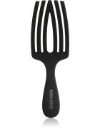 Olivia Garden Club The Nomad Detangling&Shine Fingerbrush​ ravna krtača za lase Black 1 kos
