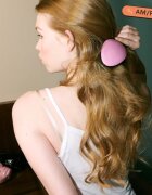 Olivia Garden Club The Reset Detangling&Shine Hairbrush ravna krtača z etuijem Pink 1 kos