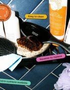 Olivia Garden Club The Reset Wet&Curly Detangling Hairbrush ravna krtača z etuijem 1 kos