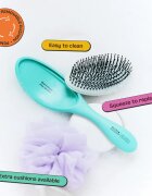 Olivia Garden Club The Reset Wet&Curly Detangling Hairbrush ravna krtača z etuijem Mint 1 kos