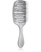 Olivia Garden ESSENTIAL CARE FLEX Medium Hair Bristles krtača za lase Ice Grey 1 kos