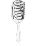 Olivia Garden ESSENTIAL CARE FLEX Medium Hair Bristles krtača za lase Ice White 1 kos