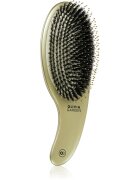 Olivia Garden Expert CURVE Board&Nylon Gold krtača za lase z najlonskimi in prašičjimi ščetinami 1 kos