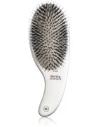 Olivia Garden Expert CURVE Nylon Silver krtača za lase s ščetinami divjega prašiča 1 kos