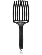 Olivia Garden Fingerbrush Boar & Nylon krtača za lase z najlonskimi in prašičjimi ščetinami Full Black L 1 kos