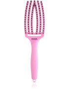 Olivia Garden Fingerbrush ThinkPink Boar & Nylon Pink Tokyo krtača za lase 1 kos