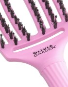 Olivia Garden Fingerbrush ThinkPink Boar & Nylon Pink Tokyo krtača za lase 1 kos