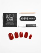 OPI xPRESS/ON umetni nohti Big Apple Red 30 kos