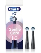 Oral-B iO Gentle Care nadomestne glave za občutljive dlesni Black 2 kos