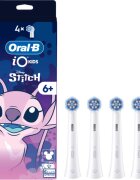 Oral-B iO Kids Disney Stitch Angel nadomestne glave za zobno ščetko za otroke 6 y+ 4 kos