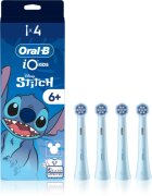 Oral-B iO Kids Disney Stitch nadomestne glave za zobno ščetko za otroke od 6 let 4 kos