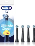 Oral-B iO Ultimate Clean nadomestne glave za zobno ščetko Black 4 kos