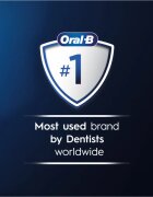 Oral-B iO White Clean električna zobna ščetka z etuijem za polnilno postajo Matte Black 1 kos