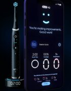 Oral-B iO10 električna zobna ščetka Black Spreckels 1 kos
