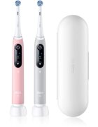 Oral-B iO6 Connected Coach električna zobna ščetka z etuijem DUO paket 2 kos