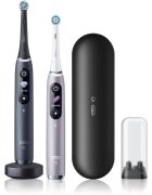 Oral-B iO9 set 2 zobnih ščetk s polnilnim etuijem DUO Black Onyx & Rose Quartz 1 kos