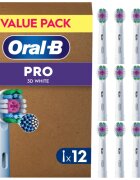 Oral-B PRO 3D White nadomestne glave za zobno ščetko 12 kos