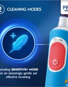 Oral-B PRO Kids 3+ Spiderman električna zobna ščetka z etuijem za otroke 1 kos