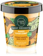 Organic Shop Body Desserts Mango Sugar Sorbet obnovitveni sladkorni piling za telo 450 ml