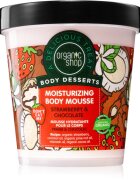 Organic Shop Body Desserts Strawberry & Chocolate pena za telo z vlažilnim učinkom 450 ml