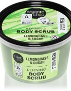 Organic Shop Lemongrass & Sugar nežni piling za telo 250 ml