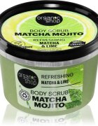 Organic Shop Matcha Mojito osvežilni piling za telo 250 ml