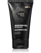 Organic Shop Men Blackwood & Mint gel za britje z osvežujočim učinkom 150 ml