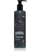 Organic Shop Men Blackwood & Mint šampon in gel za prhanje 2v1 za moške 280 ml