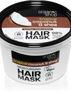 Organic Shop Natural Coconut & Shea intenzivna maska za lase z vlažilnim učinkom 250 ml