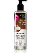 Organic Shop Natural Coconut & Shea vlažilni šampon za suhe in poškodovane lase 280 ml