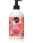 Organic Shop Pomegranate & Patchouli Negovalno tekoče milo za roke z dozirno črpalko 500 ml