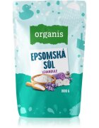Organis Epsom salt Lavender sol za kopel 1000 g