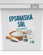 Organis Epsom salt sol za kopel 5 kg