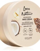 Oriflame Love Nature Cacao Butter & Coconut Oil hranilna krema za telo z vlažilnim učinkom 200 ml