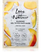 Oriflame Love Nature Gel To Ice Organic Mango posvetlitvena maska za obraz 10 ml