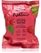 Oriflame Love Nature Organic Mint & Raspberry čistilno trdo milo 75 g