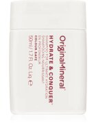 Original & Mineral Hydrate & Conquer vlažilni šampon za suhe poškodovane kemično obdelane lase 50 ml