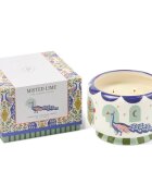 Paddywax A Dopo Peacock Blue dišeča sveča iz keramike 680 g
