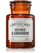 Paddywax Apothecary Vetiver & Cardamom dišeča sveča 226 g