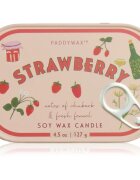 Paddywax Bistro Tin Strawberry dišeča sveča v pločevinki 127 g