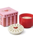 Paddywax Charmed Wild Fig & Rose dišeča sveča s pokrovčkom 226 g