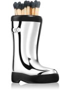 Paddywax Cowboy Boot Match Holder vžigalice Chrome Metallic 25 kos