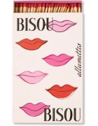 Paddywax Large Rectangle Matches Bisou Bisou vžigalice 120 kos