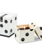 Paddywax Lucky Dice Lava Stone dišeča sveča iz keramike 283 g