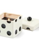 Paddywax Lucky Dice Lava Stone dišeča sveča iz keramike 283 g