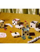 Paddywax Lucky Dice Lava Stone dišeča sveča iz keramike 283 g